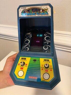 Coleco Galaxian Handheld Arcade Game -